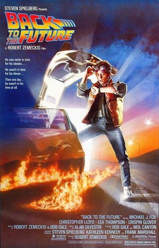 Affiche du film &laquo; RETOUR VERS LE FUTUR &raquo;