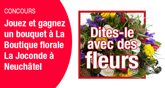 Dites-le avec des fleurs